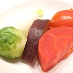 墨繪 - 月Ａ 2948円 の野菜小皿