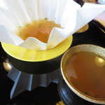 筑紫亭 - 紙鍋です。