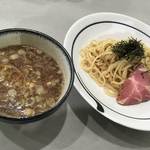 麺処 清水 - 濃厚豚骨魚介つけ麺