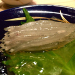 鮨 とかみ - 2016/02_白魚、ばってら昆布