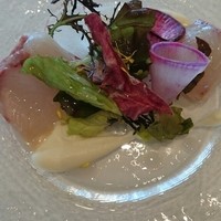 アマンダン セイル - 本日の前菜。野菜は全て千葉県産。