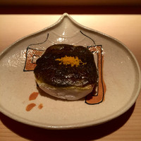 麻布 かどわき - 焼き肝豆腐田楽味噌乗せ