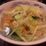 來々軒 - メインのタンメン。正直いらんかった(^_^;)