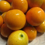 鮪や にばんめ - デザートのきんかん