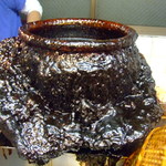 あべちゃん - これが有名なタレの壺（＾q＾）