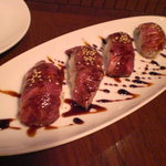 焼肉トラジ - 牛のお寿司