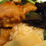 上海餐室 - （2010.8）パーコーは大きく香味が効いている