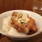 Chuukasobasonoda - サービスセットのチキン南蛮丼