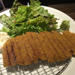 銀座ぎゅう道 - カルビ牛かつ膳