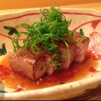 鮨 天川 - まぐろステーキ