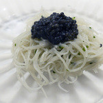 フルタ - ベルーガキャビアの冷製ビーフン 太白胡麻和え