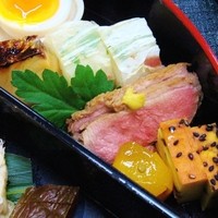 瓢亭 本店 - 鯛寿司・鴨ロース・玉子焼き・鰆幽庵焼き・金柑！！( *´艸｀)