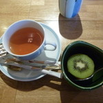 千歳館　素仁庵 - 食後の紅茶とデザートでゆったり♪