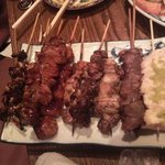 稲毛屋 - 串盛合せ