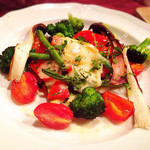 リオス ボングスタイオ - グリル野菜とトミーのチーズ