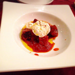 リオス ボングスタイオ - 牛タンとブッラータチーズ