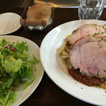 Abats 木場店 - 「豚ロースのロースト」！
                                大満足の味とボリュームです。