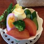 レストランゆり - コンビネーションサラダミニ（４５０円）