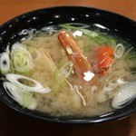 ヤン衆料理 北の漁場 - 蟹の味噌汁