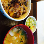 すき家 - 豚汁おしんこセット（ミニ）¥430