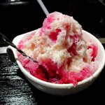 粉紋 - 年中頂けるかき氷(いちご＋練乳)！(2016,02/13)
