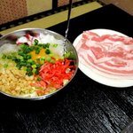 粉紋 - お好み焼き(ミックス天)！(2016,02/13)