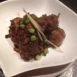 パパスバル - カレー風レバー炒め