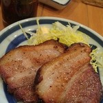 らーめん森や。 - 厚切チャーシューステーキ(2016/2)