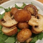 らーめん森や。 - ブラウンマッシュのソテー?!(2016/2)