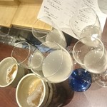 とよのあかり - グラスのみでカンパ~イ