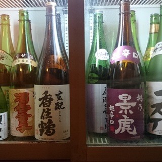 Full of Japanese sake! More than 15 kinds of local sake from each region are always available! !
