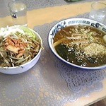 忠ちゃんラーメン - ミニ焼肉丼＋しょうゆラーメン　850円