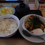 松屋 - てりたまチキン定食