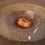 芦屋フレンチ北じま - 鱈白子のスープ仕立て