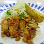 宮城県仙台合同庁舎内食堂 - 鶏の照り焼き