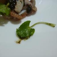 bb9 - いいだこ薪焼き・・葉わさび添え