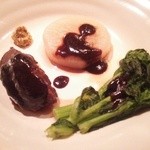 食彩酒房 会家 - 豚ホホ肉と大根の八丁味噌仕立て(1人前)