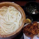 MarukameUDON - 釡揚げうどん　大(16-02)