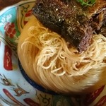 翼果楼 - 焼鯖そうめん