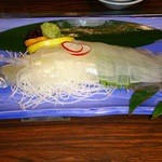 万潮 - いかの活造り