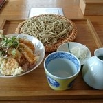 まん作 - 平日限定ランチ(天丼&せいろ)