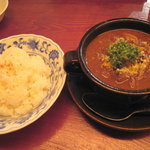 籠太 - 籠太カレー(600円)＆ライス