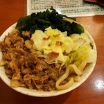 せんしゅう - 肉わかめうどん 肉ダブル
            旨し❗