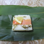 笹寿し - 料理写真:さけの笹ずし