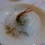 佛蘭西料理 名古屋 - 牡丹海老のタルタル レモンのエキューム添え