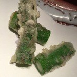 天ぷら 元吉 - H28.2 メキシコ産アスパラガス