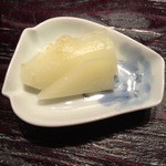 天ぷら 元吉 - H28.2 口直しの生姜