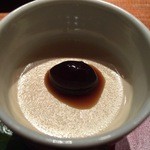 天ぷら 元吉 - H28.2 ほうじ茶プリン