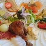 ドゥ・ラパン - アントレ・全体