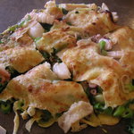 榊 - ねぎ焼き　シーフードミックス　1460円